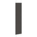 Plissé rolgordijn 40x200 cm stofbreedte 39,4 cm polyester zwart