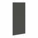 Plissé rolgordijn 85x200 cm stofbreedte 84,4 cm polyester zwart