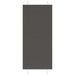 Plissé rolgordijn 90x200 cm stofbreedte 89,4 cm polyester zwart