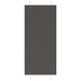 Plissé rolgordijn 95x200 cm stofbreedte 94,4 cm polyester zwart