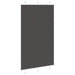 Plissé rolgordijn 115x200cm stofbreedte 114,4cm polyester zwart