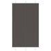 Plissé rolgordijn 120x200cm stofbreedte 119,4cm polyester zwart