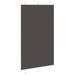 Plissé rolgordijn 120x200cm stofbreedte 119,4cm polyester zwart