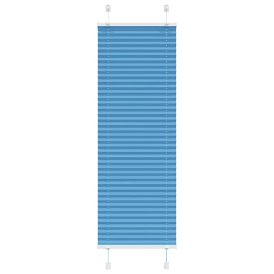 Plissé rolgordijn 40x100 cm stofbreedte 39,4 cm polyester blauw