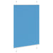 Plissé rolgordijn 85x100 cm stofbreedte 84,4 cm polyester blauw