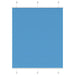 Plissé rolgordijn 105x100cm stofbreedte 104,4cm polyester blauw