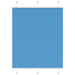 Plissé rolgordijn 110x100cm stofbreedte 109,4cm polyester blauw