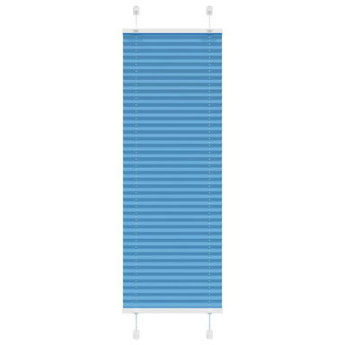 Plissé rolgordijn 40x150 cm stofbreedte 39,4 cm polyester blauw