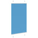 Plissé rolgordijn 80x150 cm stofbreedte 79,4 cm polyester blauw