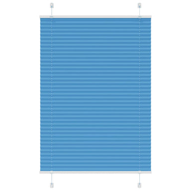 Plissé rolgordijn 85x150 cm stofbreedte 84,4 cm polyester blauw