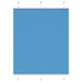 Plissé rolgordijn 105x150cm stofbreedte 104,4cm polyester blauw