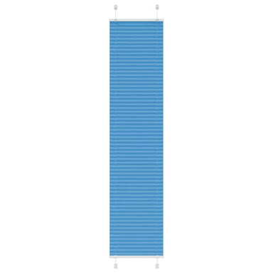 Plissé rolgordijn 40x200 cm stofbreedte 39,4 cm polyester blauw