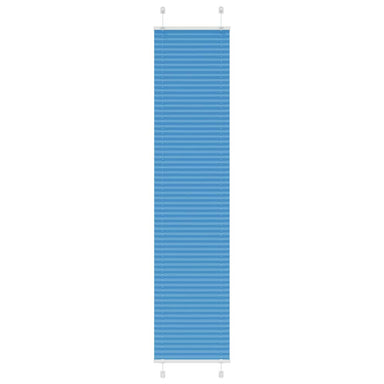 Plissé rolgordijn 45x200 cm stofbreedte 44,4 cm polyester blauw