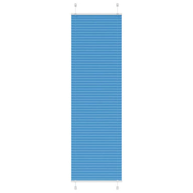 Plissé rolgordijn 65x200 cm stofbreedte 64,4 cm polyester blauw