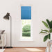Plissé rolgordijn 65x200 cm stofbreedte 64,4 cm polyester blauw