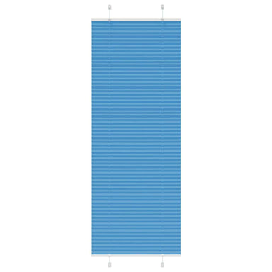 Plissé rolgordijn 70x200 cm stofbreedte 69,4 cm polyester blauw
