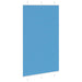Plissé rolgordijn 120x200cm stofbreedte 119,4cm polyester blauw
