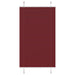 Plissé rolgordijn 75x100 cm stofbreedte 74,4 cm bordeauxrood