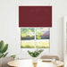 Plissé rolgordijn 100x100 cm stofbreedte 99,4cm bordeauxrood