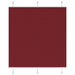 Plissé rolgordijn 120x100cm stofbreedte 119,4cm bordeauxrood