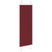 Plissé rolgordijn 50x150 cm stofbreedte 49,4 cm bordeauxrood