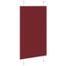 Plissé rolgordijn 80x150 cm stofbreedte 79,4 cm bordeauxrood
