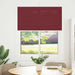 Plissé rolgordijn 110x150cm stofbreedte 109,4cm bordeauxrood