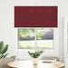 Plissé rolgordijn 115x150cm stofbreedte 114,4cm bordeauxrood