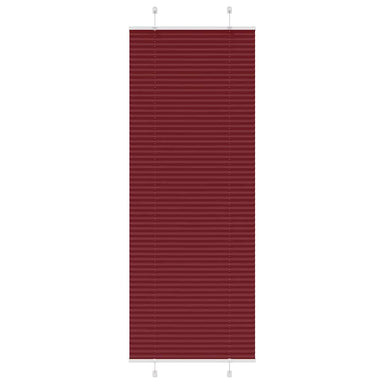 Plissé rolgordijn 70x200 cm stofbreedte 69,4 cm bordeauxrood