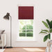 Plissé rolgordijn 90x200 cm stofbreedte 89,4 cm bordeauxrood