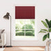 Plissé rolgordijn 120x200cm stofbreedte 119,4cm bordeauxrood