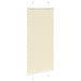 Plissé rolgordijn 60x100 cm stofbreedte 59,4 cm polyester crème