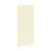 Plissé rolgordijn 60x100 cm stofbreedte 59,4 cm polyester crème