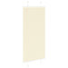Plissé rolgordijn 65x100 cm stofbreedte 64,4 cm polyester crème