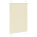 Plissé rolgordijn 85x100 cm stofbreedte 84,4 cm polyester crème