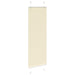 Plissé rolgordijn 45x150 cm stofbreedte 44,4 cm polyester crème