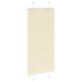 Plissé rolgordijn 60x150 cm stofbreedte 59,4 cm polyester crème