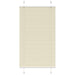 Plissé rolgordijn 70x150 cm stofbreedte 69,4 cm polyester crème