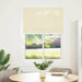 Plissé rolgordijn 95x150 cm stofbreedte 94,4 cm polyester crème