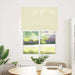 Plissé rolgordijn 100x150 cm stofbreedte 99,4cm polyester crème