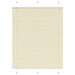 Plissé rolgordijn 110x150cm stofbreedte 109,4cm polyester crème