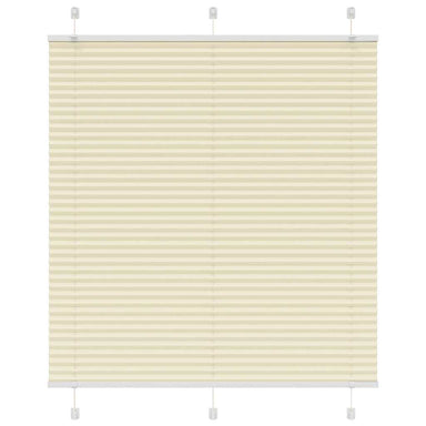 Plissé rolgordijn 120x150cm stofbreedte 119,4cm polyester crème
