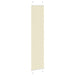 Plissé rolgordijn 45x200 cm stofbreedte 44,4 cm polyester crème