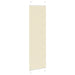Plissé rolgordijn 55x200 cm stofbreedte 54,4 cm polyester crème
