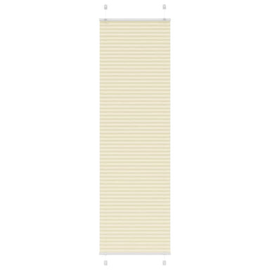 Plissé rolgordijn 65x200 cm stofbreedte 64,4 cm polyester crème