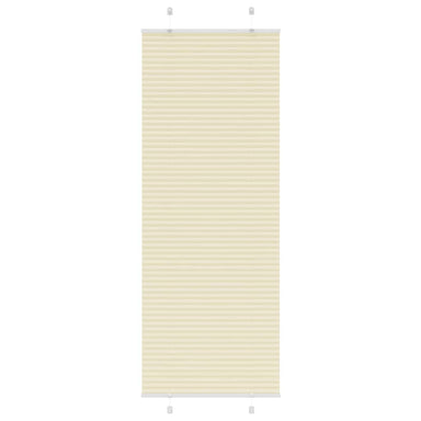 Plissé rolgordijn 70x200 cm stofbreedte 69,4 cm polyester crème