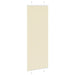 Plissé rolgordijn 70x200 cm stofbreedte 69,4 cm polyester crème