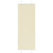 Plissé rolgordijn 75x200 cm stofbreedte 74,4 cm polyester crème
