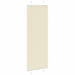 Plissé rolgordijn 75x200 cm stofbreedte 74,4 cm polyester crème