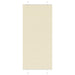 Plissé rolgordijn 85x200 cm stofbreedte 84,4 cm polyester crème